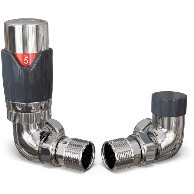 Image of Talus Flair - Anthracite Thermostatic Radiator&hellip;