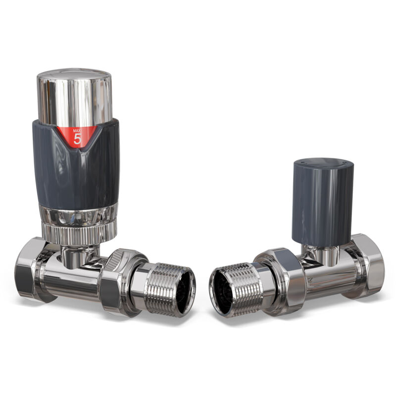 Image of Talus Flair - Anthracite Thermostatic Radiator&hellip;