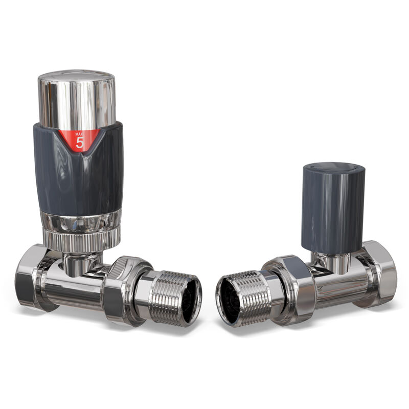 Image of Talus Flair - Anthracite Thermostatic Radiator&hellip;