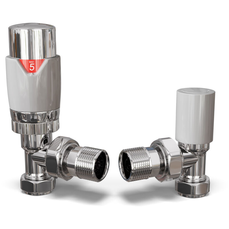 Image of Talus Flair - White Thermostatic Radiator&hellip;
