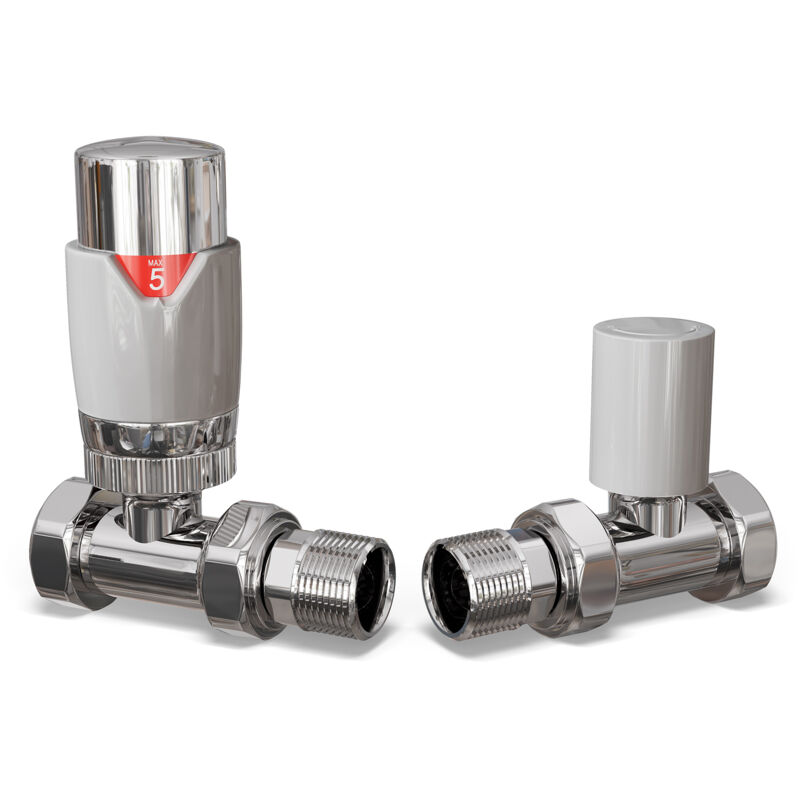 Image of Talus Flair - White Thermostatic Radiator&hellip;