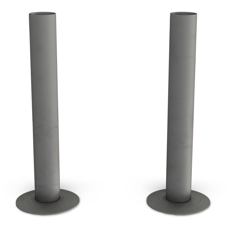 Image of Talus - Natural Pewter Matte Pipe&hellip;