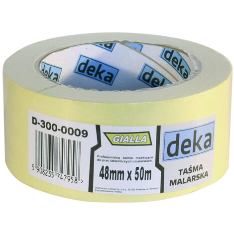 TAŚMA MALARSKA GIALLA 25MM50M - D-300-0006