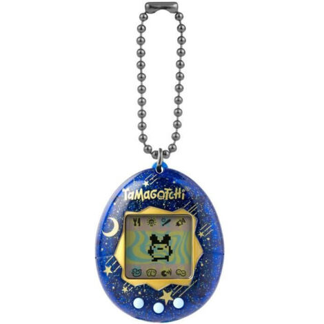 Tamagotchi - BANDAI - Tamagotchi originale - Notte Stellata - animale elettronico virtuale con schermo a colori, 3 pulsanti e giochi