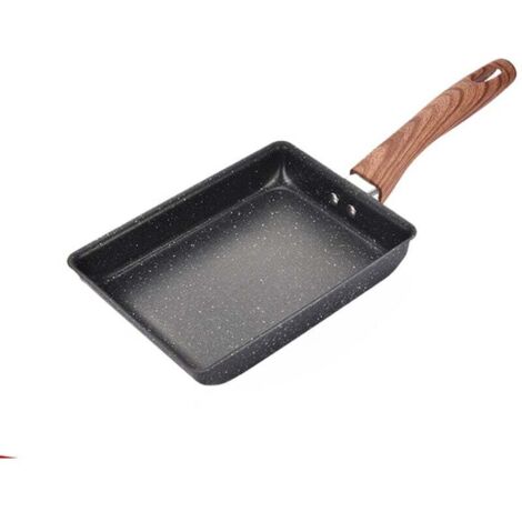 Tamagoyaki pan, Japanese omelet, non-stick oil-free egg pan, Yuzishao rectangular omelet