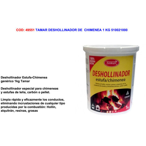TAMAR DESHOLLINADOR DE CHIMENEA 1 KG 510021000