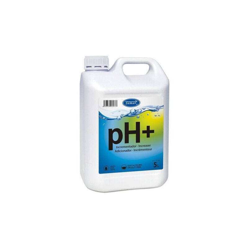 

Incrementador pH Liquido, 5 Litros. - Tamar