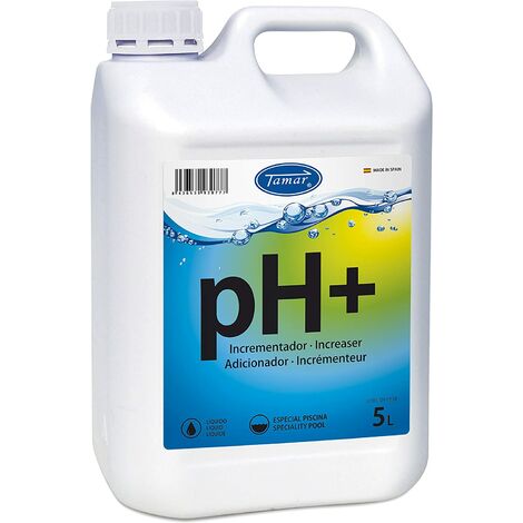 Tamar Incrementador pH Liquido, 5 Litros.