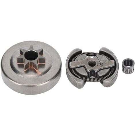 Tambor de embrague, conjunto de cojinete de piñón de tambor de embrague de motosierra, kit de 3 piezas, apto para Husqvarna 235 E 240136137141142 36 41. Piezas de repuesto.