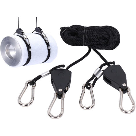[Tambor de lámpara] + [ROBUSTO] + [MONTAJE AUTOBLOQUEANTE] + [Juego de 2 piezas, zinc/polímero, Ø 1/8 de pulgada, alta capacidad de carga]