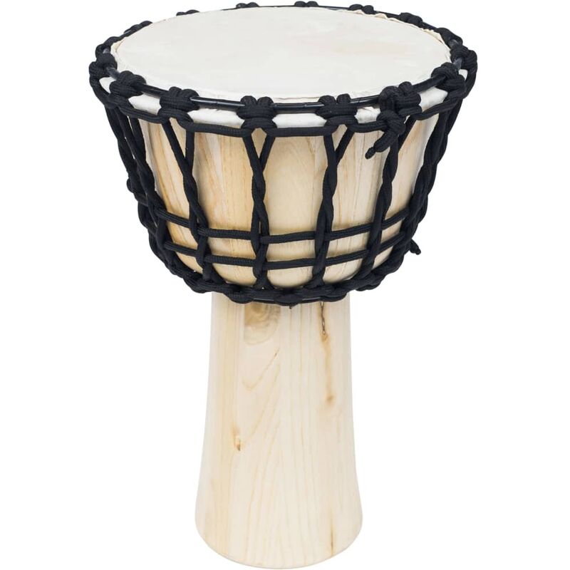 

Rogal Home&Deco Tambor djembe con tensores de cuerda piel de cabra 25 cm