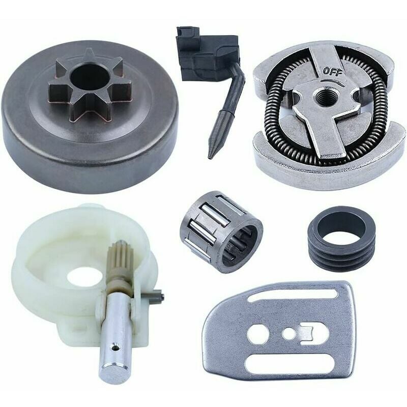 Lablanc - Tambour d'embrayage de pompe à huile à engrenage à vis sans fin 325-7T pour 137 136 141 142 36 41 plaque de tige avec roulement à aiguilles