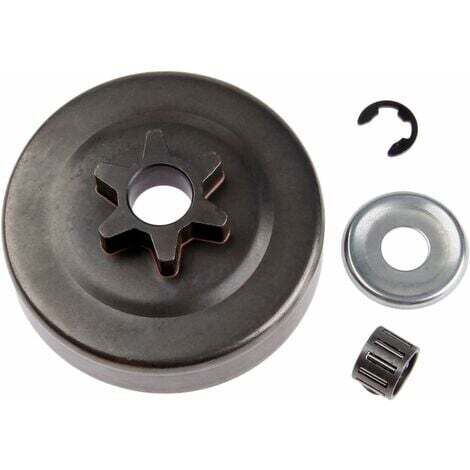 Tambour d'embrayage pour Chaîne 3/8 6T Rondelle E Clip pour Stihl MS170 MS180 017 018 025