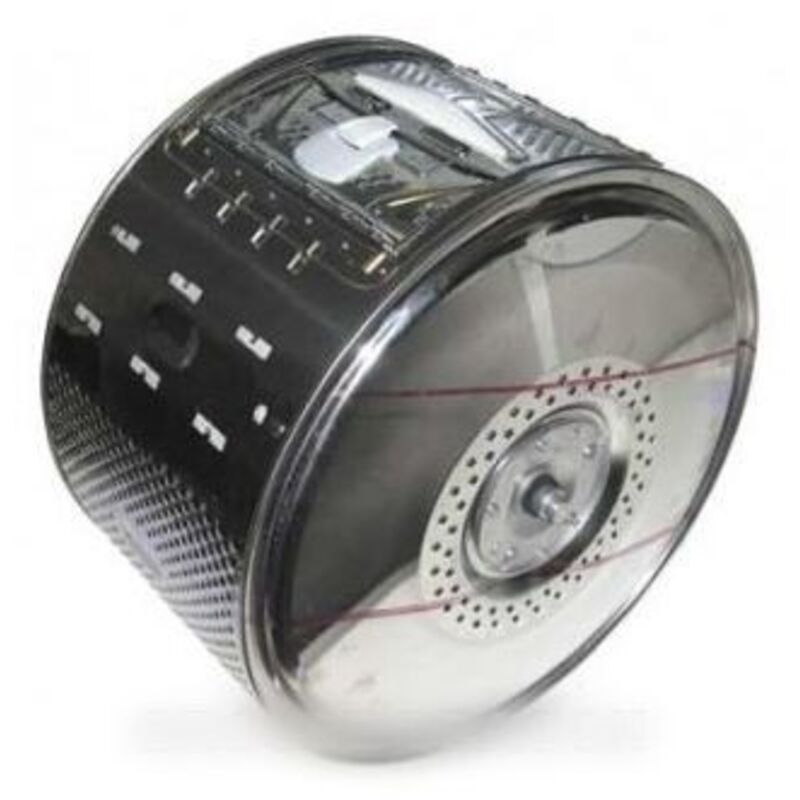 Tambour poulie a gauche entree 210MM pour lave linge Whirlpool