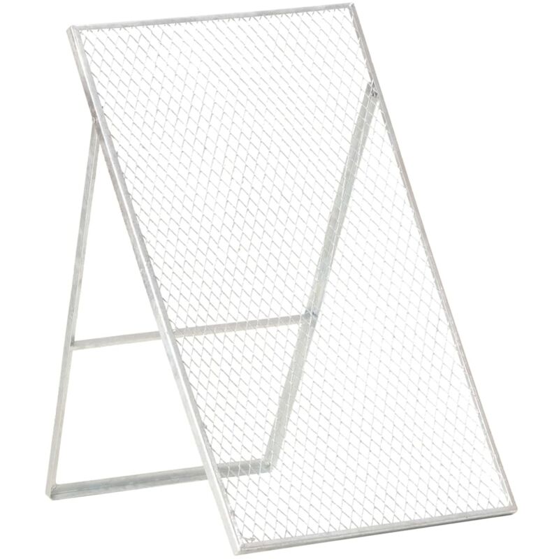 Tamis de jardin Acier galvanisé Vidaxl