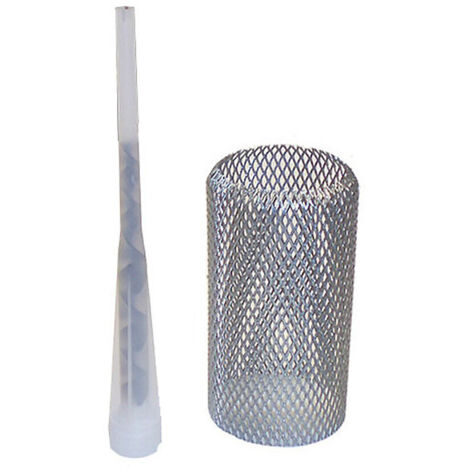 Tamis de scellement en inox diamètre 65 mm + buse pour gond motorisé