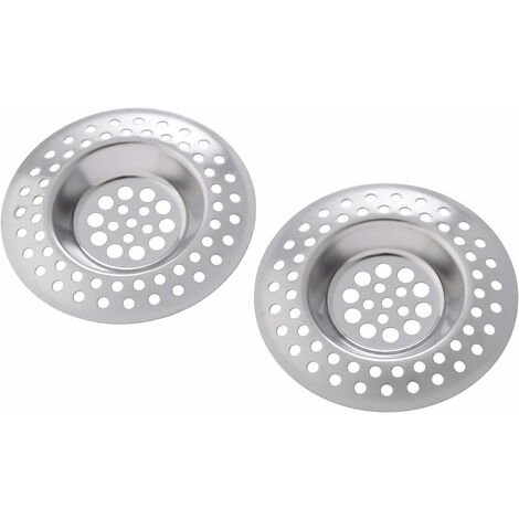 Tamis dṀévier inox - set de 2, Acier inoxydable, 7 x 7 cm, Brillant LITZEE