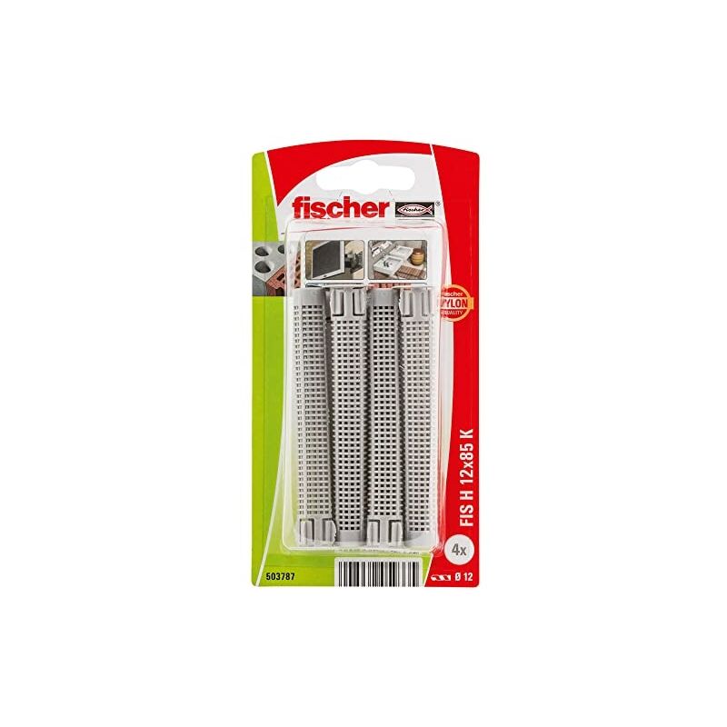 Tamis d'injection fis h 12 x 85 k en plastique/blister de 4 fis hk 12X85 k - Fischer