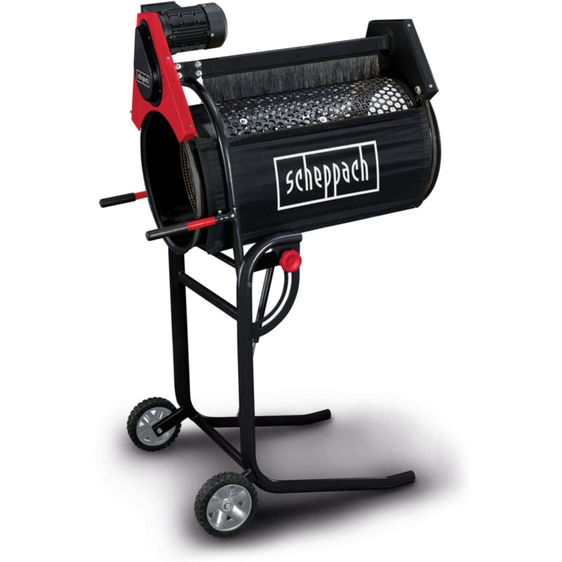 Scheppach - Tamis rotatif RS350 – 230 v – 250 w – Tambour de tamisage ø 400 mm – Longueur du tambour 800 mm – Vitesse 42 tr/min – Tambour inclinable