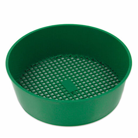 Tamiz de jardín de malla de piedra de Compost, tamiz de tierra verde, filtración de piedras grandes, bandejas de ramitas, maceta de plantación, herramientas de cultivo de jardinería, 1 ud.,green