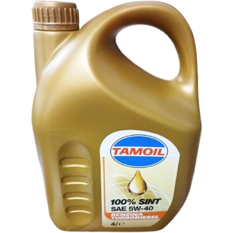 Tamoil Sint 5W40 Petrol Diesel Car Engine Oil 4L 9558