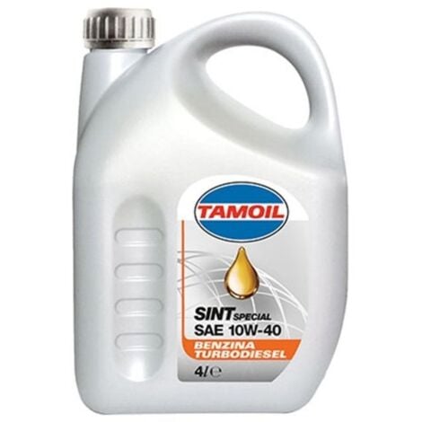 LUBEX Tamoil Sint Special 4 Litri 10w40 Olio Motore Semi Sintetico Benzina Diesel Acea A3/B3