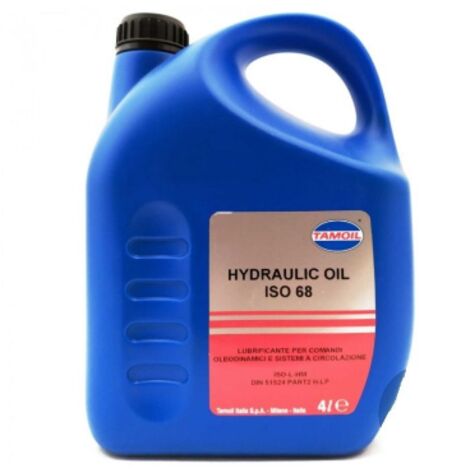 Tamoil TAMHYDRO 68 Lubrificante per comandi oleodinamici sistemi circolazione 4 LT