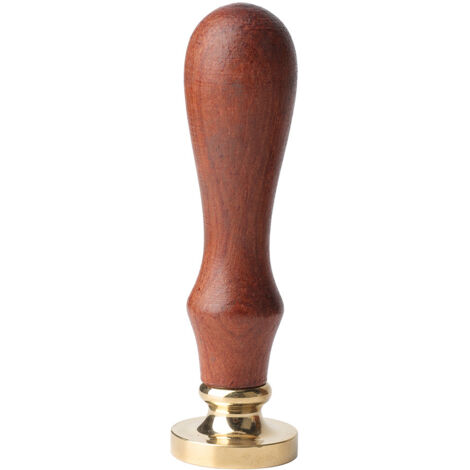 Tampon à cire vintage pour invitations de mariage avec manche en bois européen 6