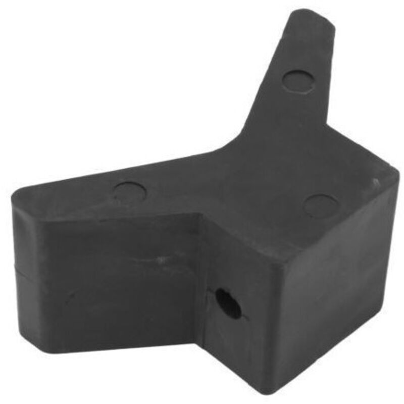 Tampon de butée d'étrave noir 160x55mm