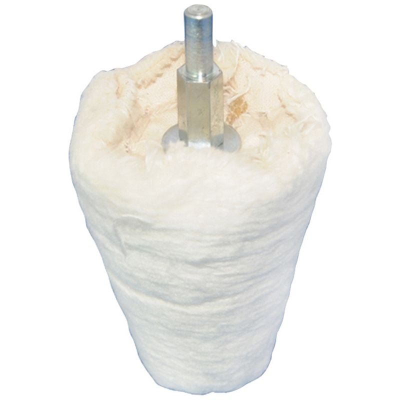 Tampon de polissage conique 50 mm Silverline 102529