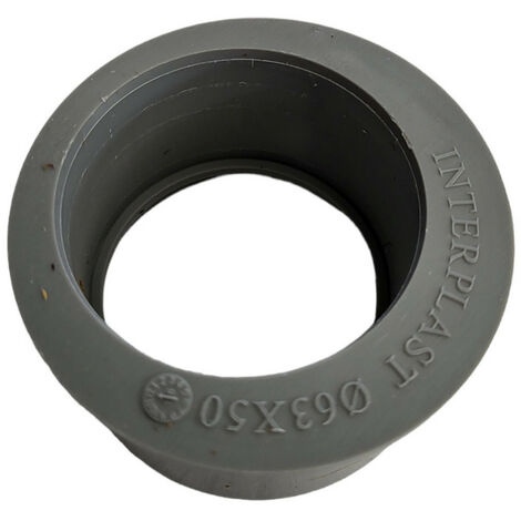 Tampon de réduction 63/50 - raccord pvc évacuation - Interplast