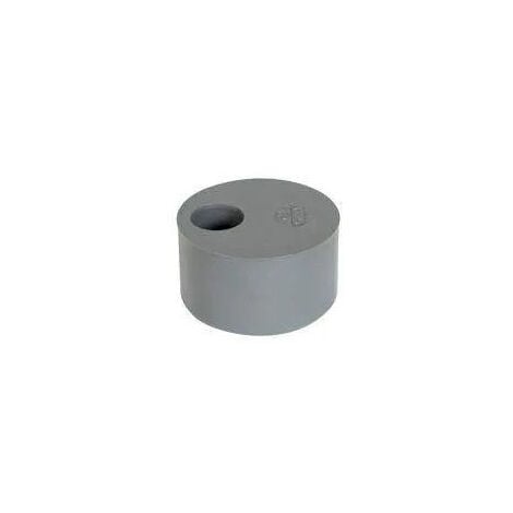 Tampon de réduction incorportée PVC mâle 110, femelle 100 mm