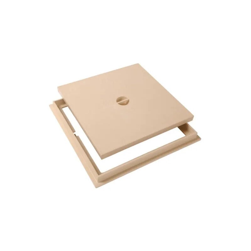 Couvercle avec cadre 30x30