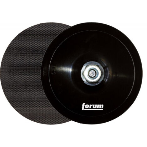 Tampon de support en velcro 115 mm/M14 avec centrage