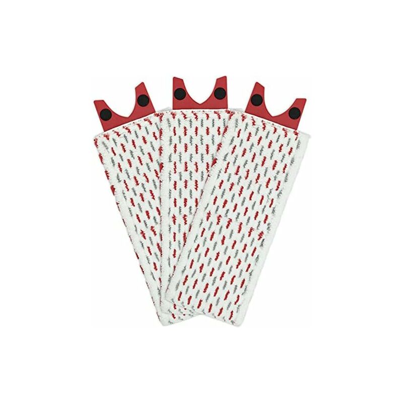 Aougo - Tampon de Vadrouille pour Vileda Ultramax 2 en 1 Spray Remplacer les Tampons en Microfibre TêTe de Vadrouille Recharge Aspirateur Balayeuse