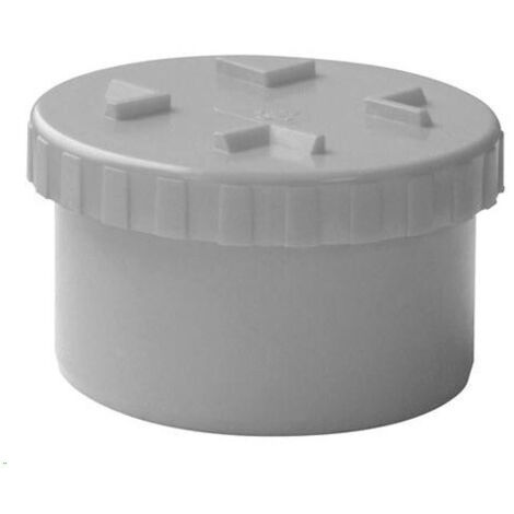 Tampon de visite PVC FIRST évacuation Ø40