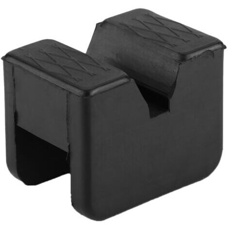 Tampon en Caoutchouc Jack, Support de Protection pour Cric de Protection de Rail de Cadre de Voiture Accessoire de Cric pour Cruze (Noir)