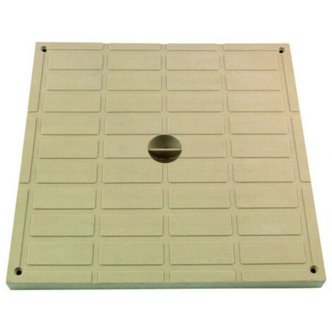 tampon léger 30 x 30 sable polypropylène - Interplast