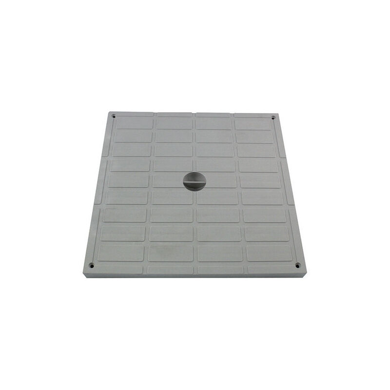 Interplast - tampon léger 40 x 40 cm gris polypropilène fitt