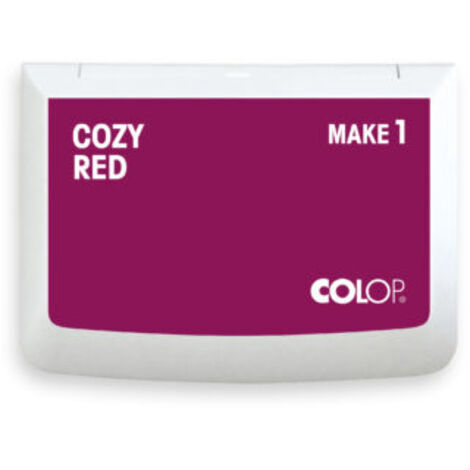 Tampón Make1 Color Rojo Acojedor 50X90 Mm Colop 155114
