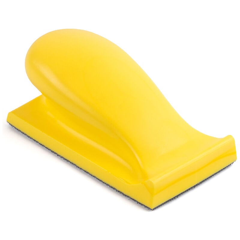 Tampon manuel pour disques abrasifs velcro 70 x 120 mm Fervi tdv