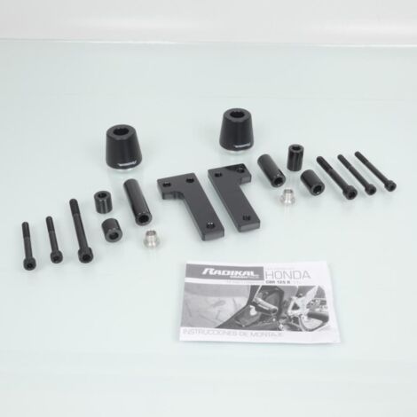 Tampon pare carter protection Radikal pour moto Honda 125 CBR