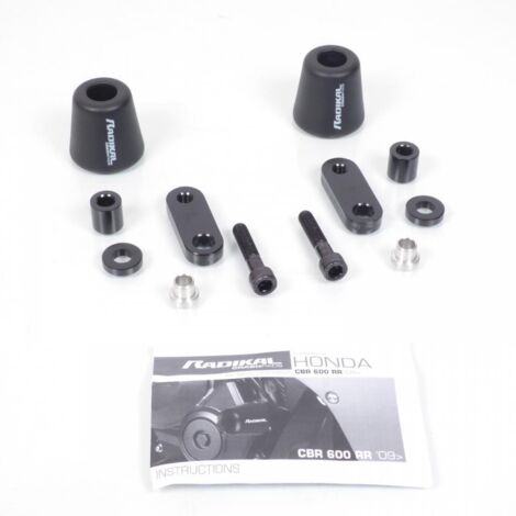 Tampon pare carter protection Radikal pour moto Honda CBR600RR