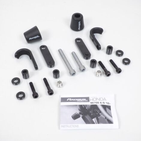 Tampon pare carter protection Radikal pour moto Honda NC 700 X