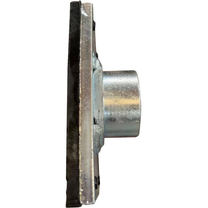 Clas - Tampon rectangle profil bas caoutchouc rehausse metalTampon caoutchouc rond avec renfort rondelle métallique ø120x4mm pour pont élévateur ath,