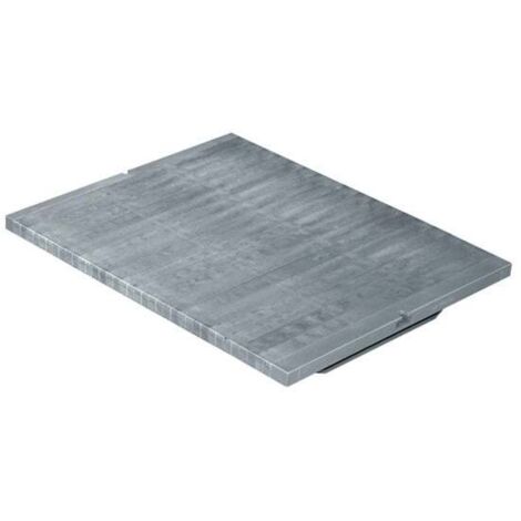 Tampon renforcé 61,00 KN - PA66 FV gris - 400 x 500 mm - First Plast