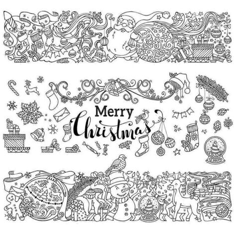 Tampon transparent Joyeux Noël pour scrapbooking, album photo et création de cartes