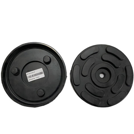 TAMPONE A CUFFIA GOMMA TONDO PONTE SOLLEVATORE OMCN Ø140mm 3 PIOLI