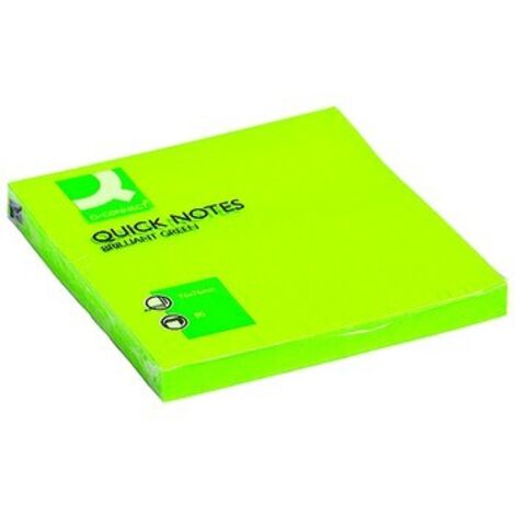 Tampone autoadesivo 76x76 verde 5157 A'6