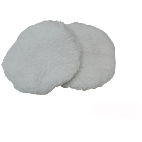 TAMPONE CUFFIA IN LANA SINTETICA PER LUCIDATRICE 2 PEZZI Ø240mm VALEX